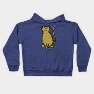 Cute Big Cat Year of the Tiger Kids Hoodie